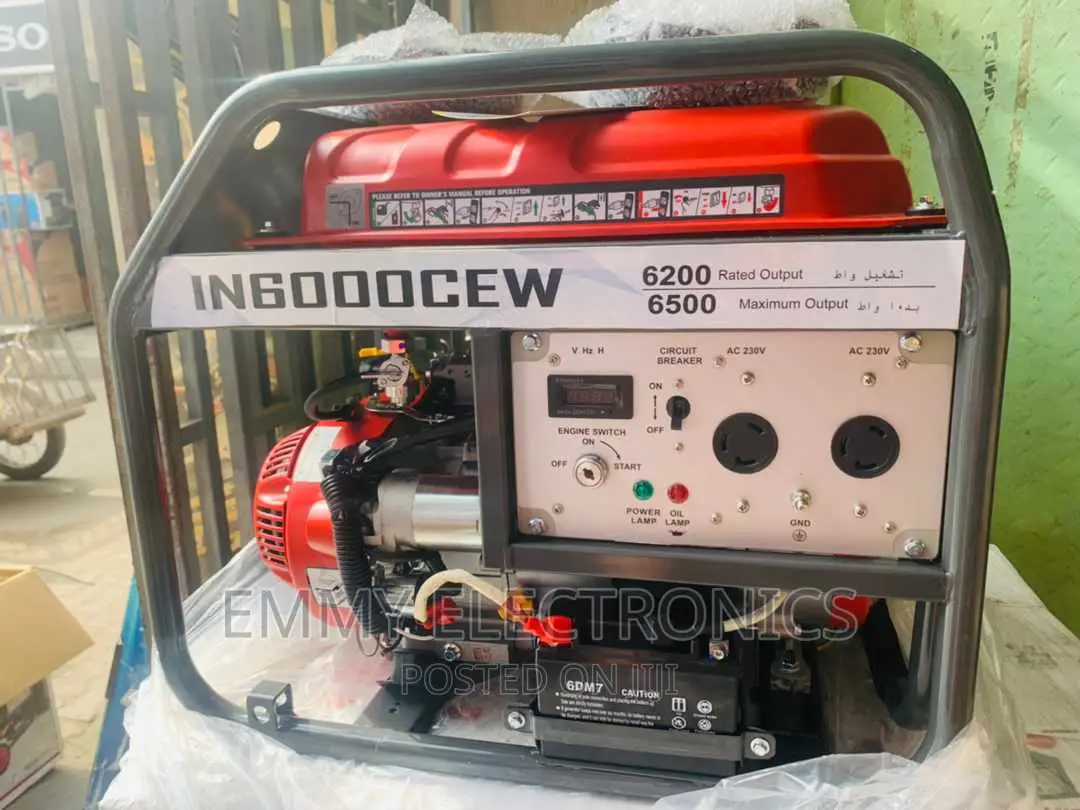 6kva Ipower Petrol Generator 100% Copper Coil