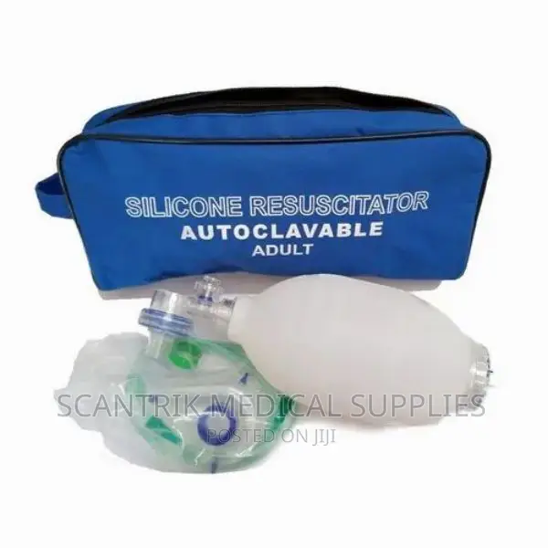 Silicone Ambu Bag Resuscitator Scantrik Medical