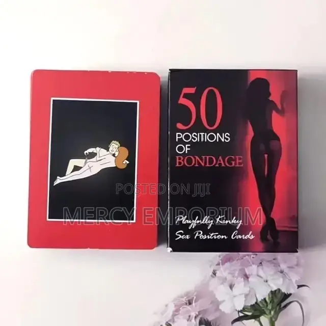 50 Position of Sex Bondage Couple Card Game