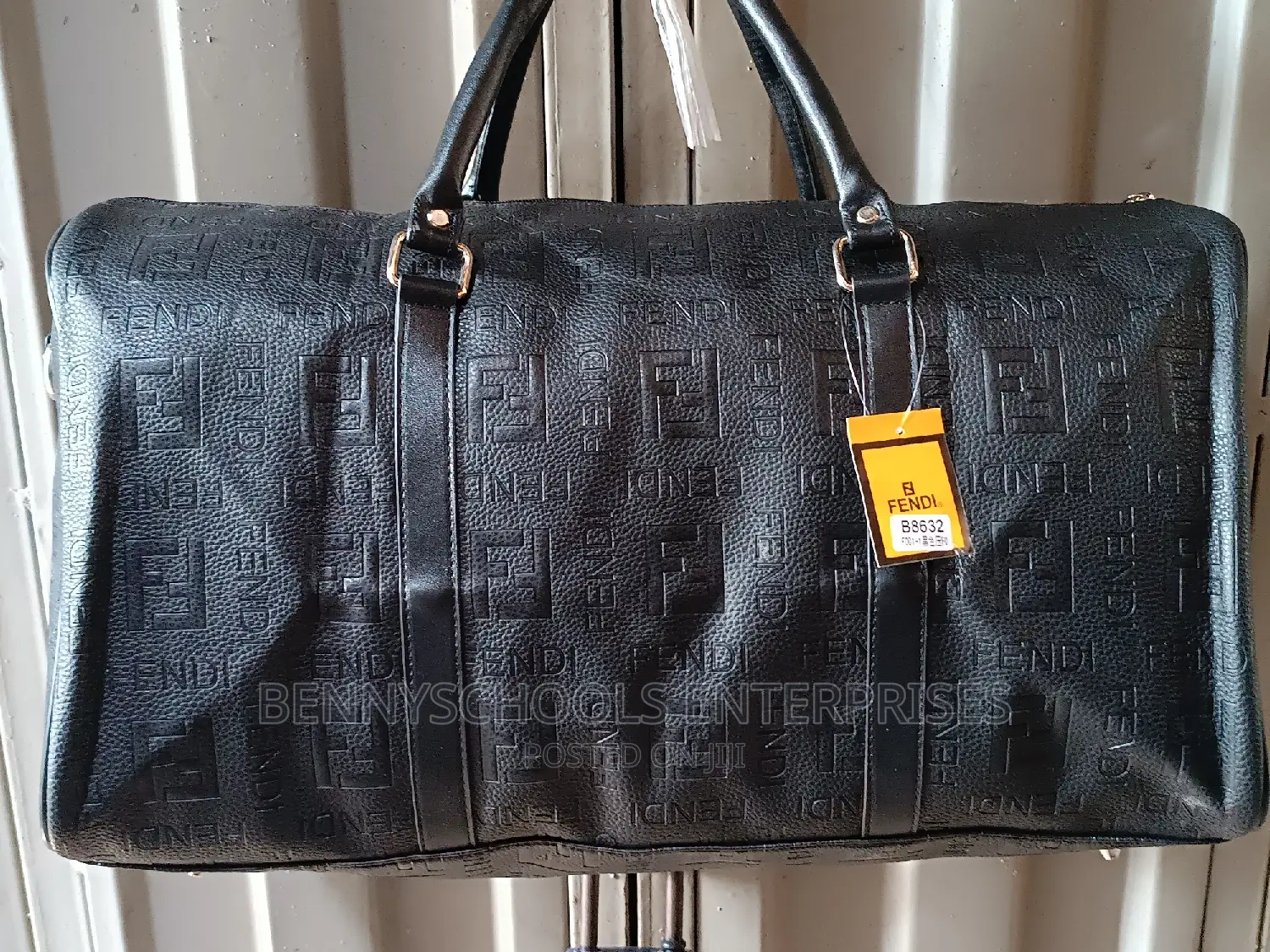 Fendi Leather Travelling Luggage and Duffle Bag