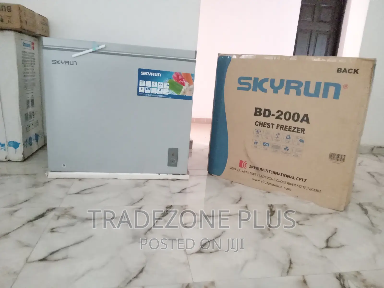 Original Skyrun Single Door Chest Freezer-Bd-200a