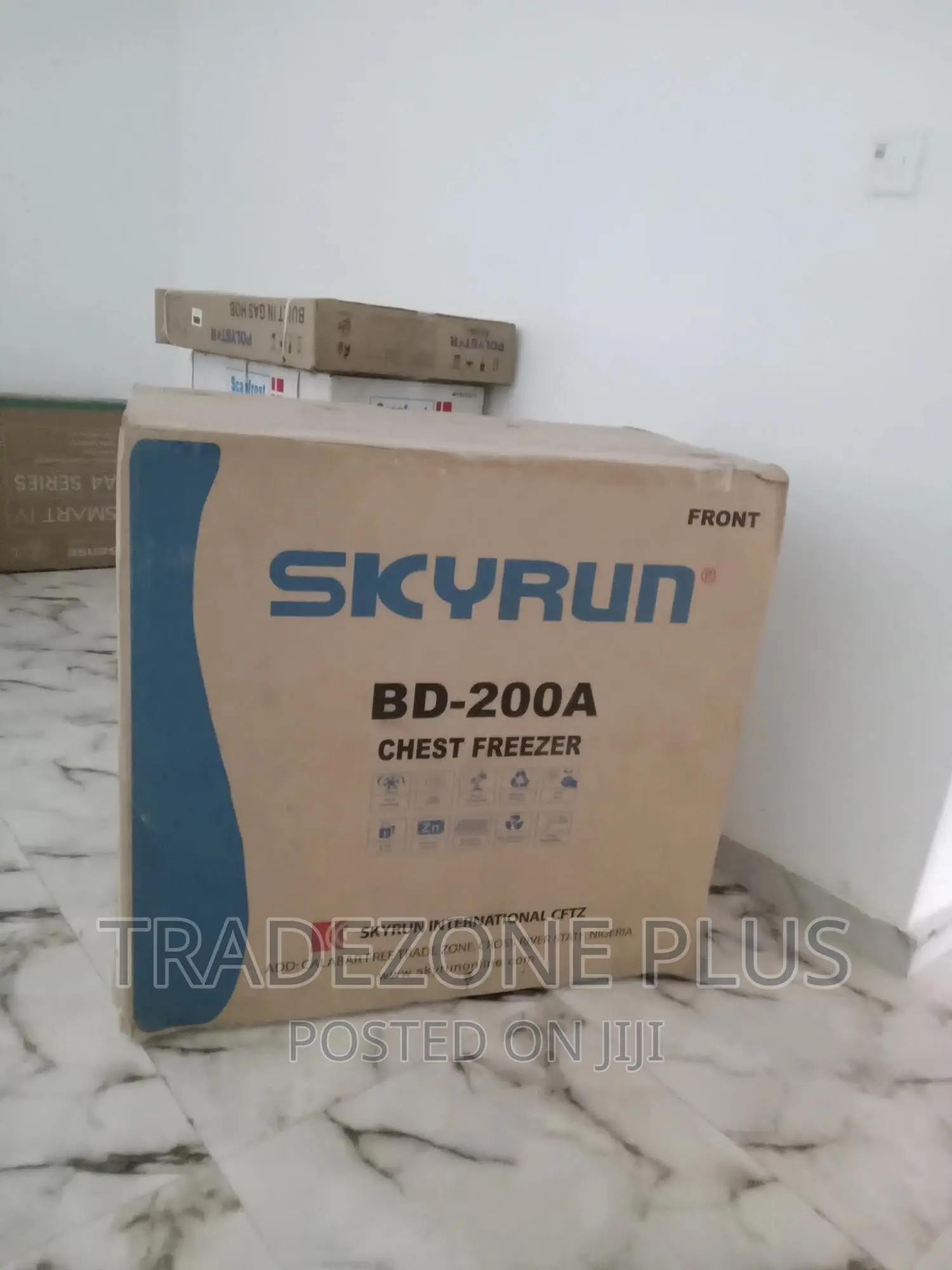 Original Skyrun Single Door Chest Freezer-Bd-200a