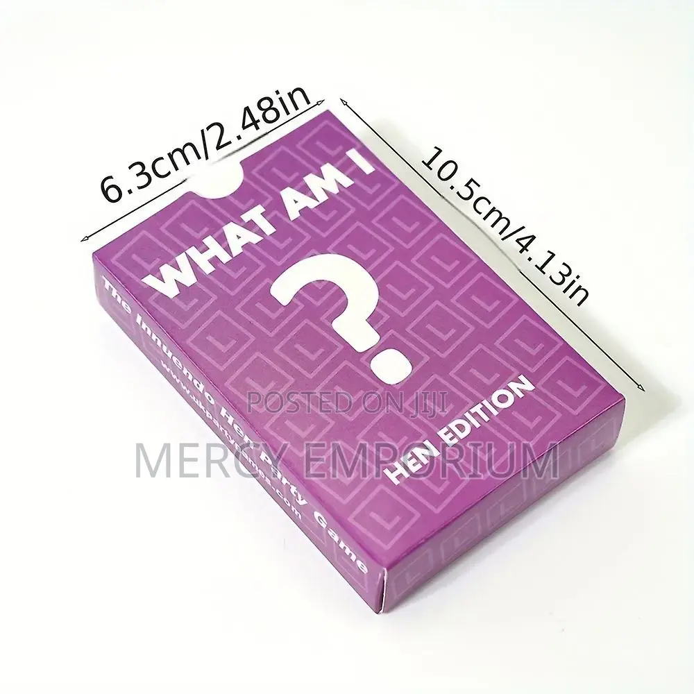 Girls Hen Night Party Games WHAT AM I ? / DRINK IF YOU HAVE