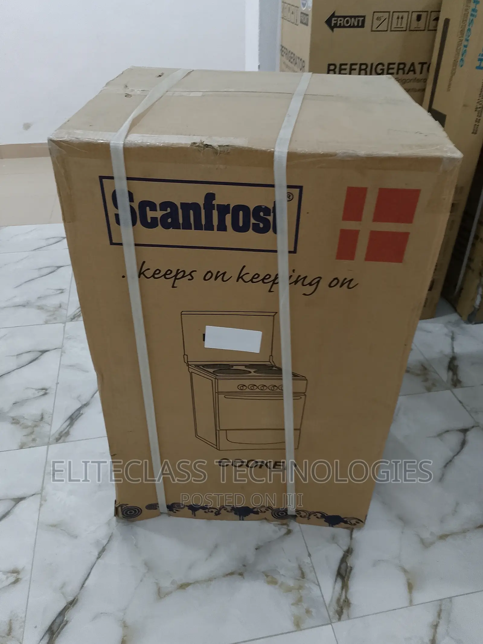 Scanfrost Smart Choice 4 Burner Gas Cooker CK-5400
