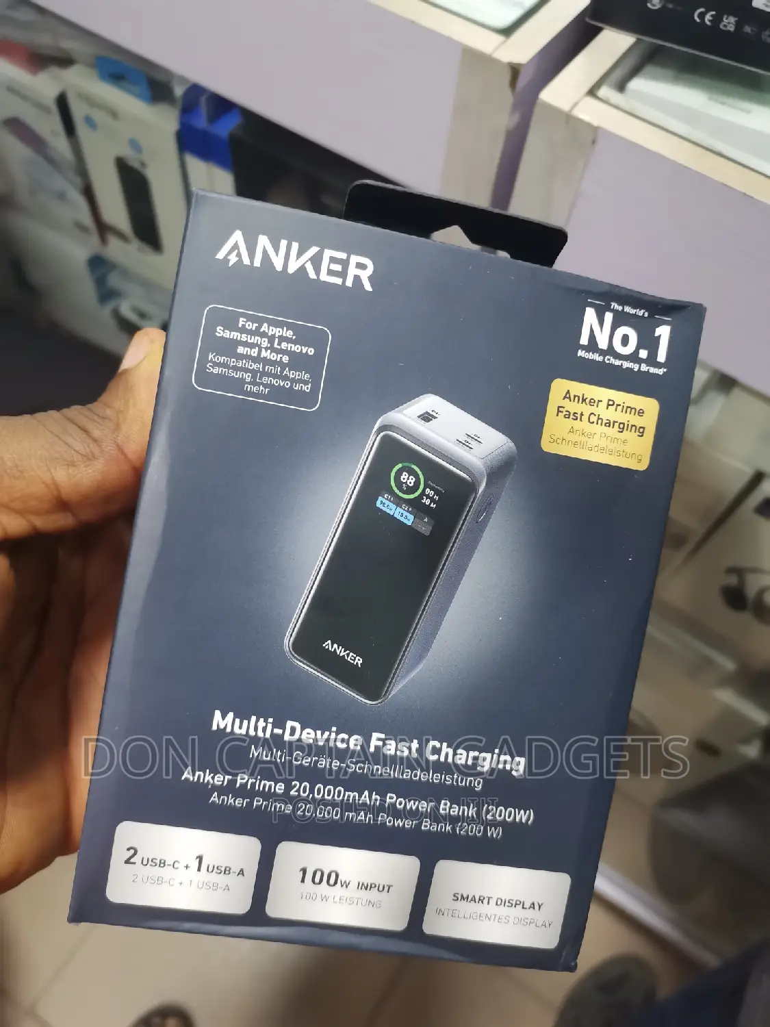 Anker Prime Power Bank 20000mah / 200W