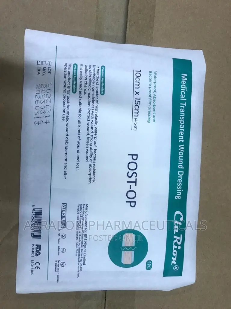 Clarion Post - Op Medical Transparent Wound Dressing