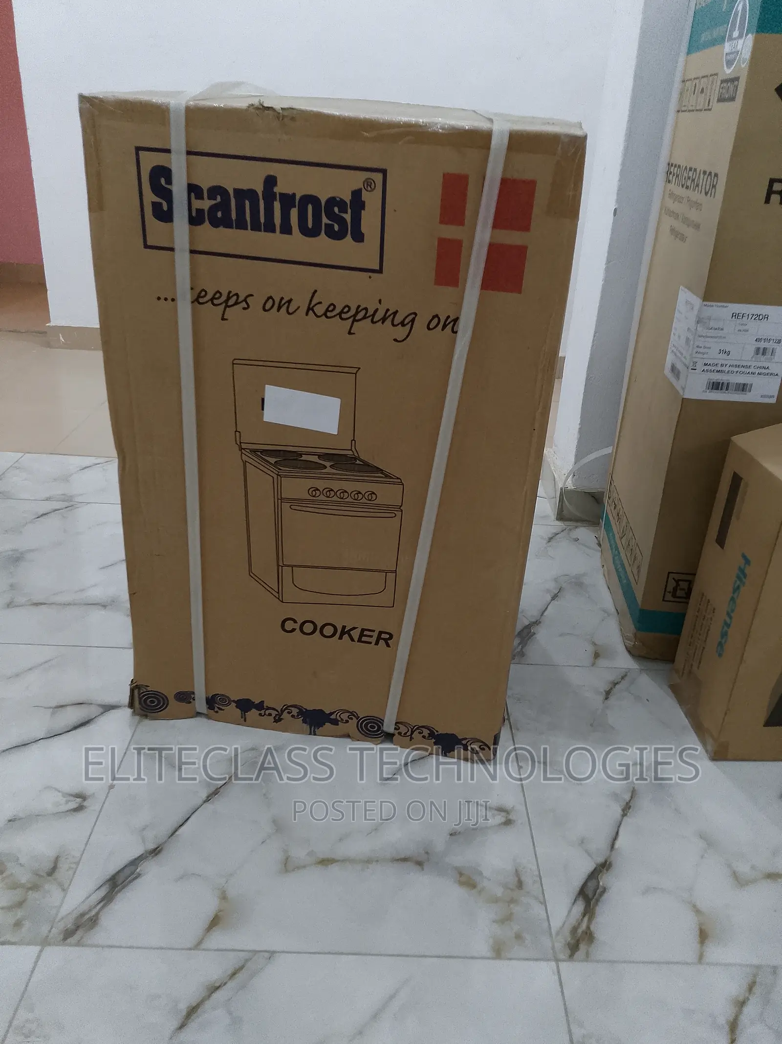 Scanfrost 4 Burner Manual Ignition Gas Cooker (CK 5400)