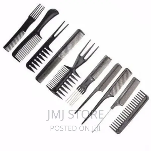 Hair Combs - 10 Pieces