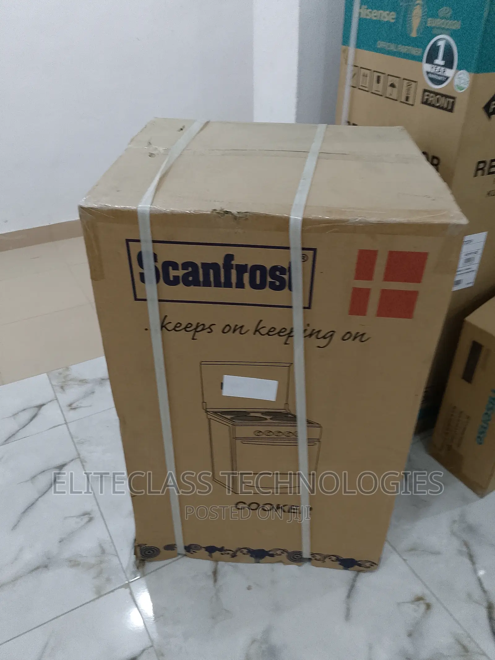 Scanfrost Convinient Choice 4 Burner Gas Cooker CK 5400