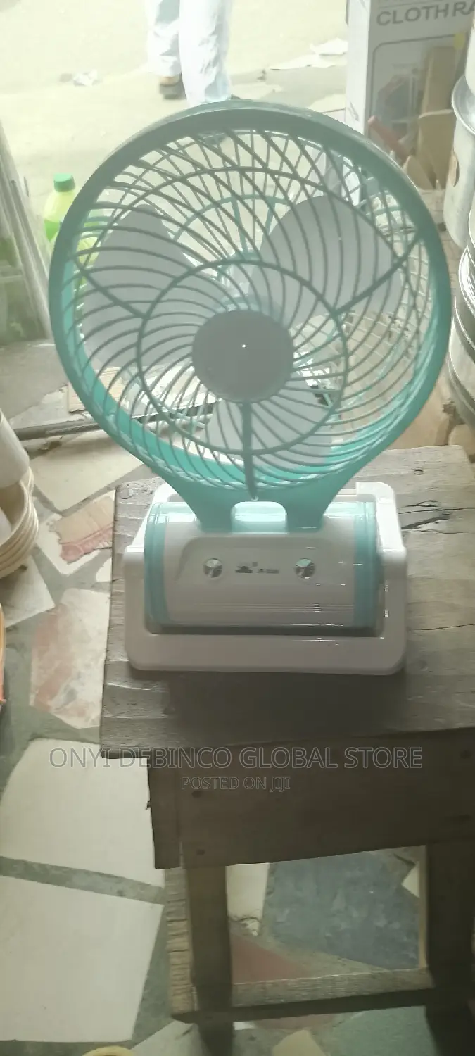 JR Jewelry Mini Rechargeable Fan With Led Light - Jr-5580