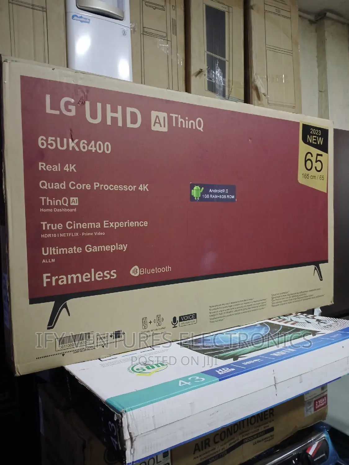 65" LG Smart TV With Bluetooth
