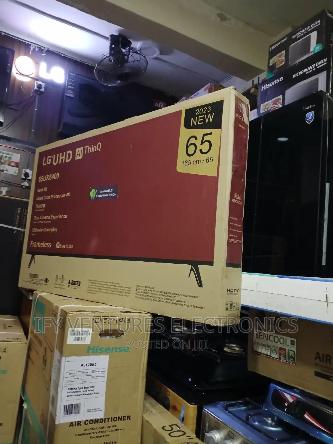 65" LG Smart TV With Bluetooth