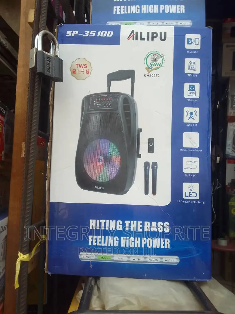 Ailipu Public Address System, Sp 35100 Black