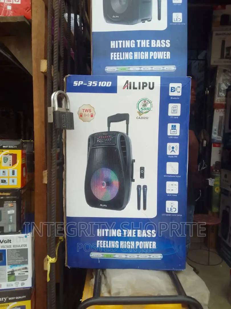 Ailipu Public Address System, Sp 35100 Black