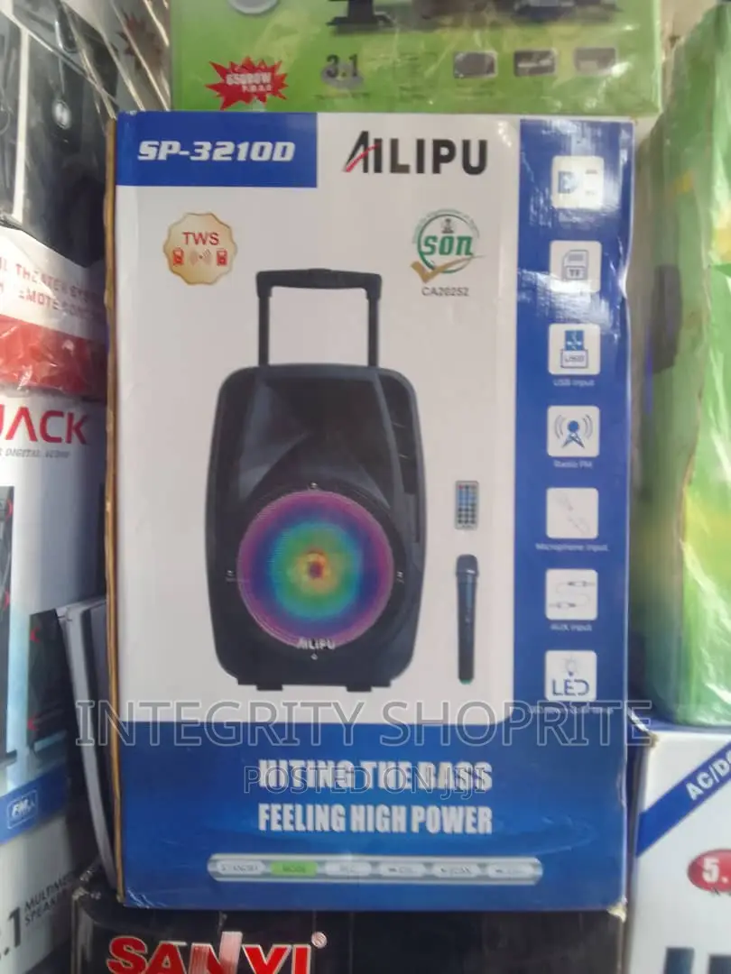Ailipu Public Address System, Sp 35100 Black