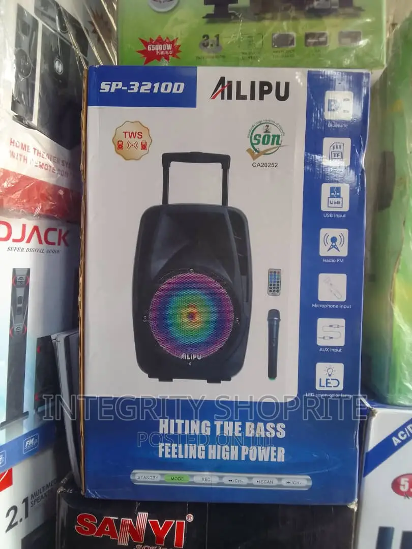 Ailipu Public Address System, Sp 35100 Black