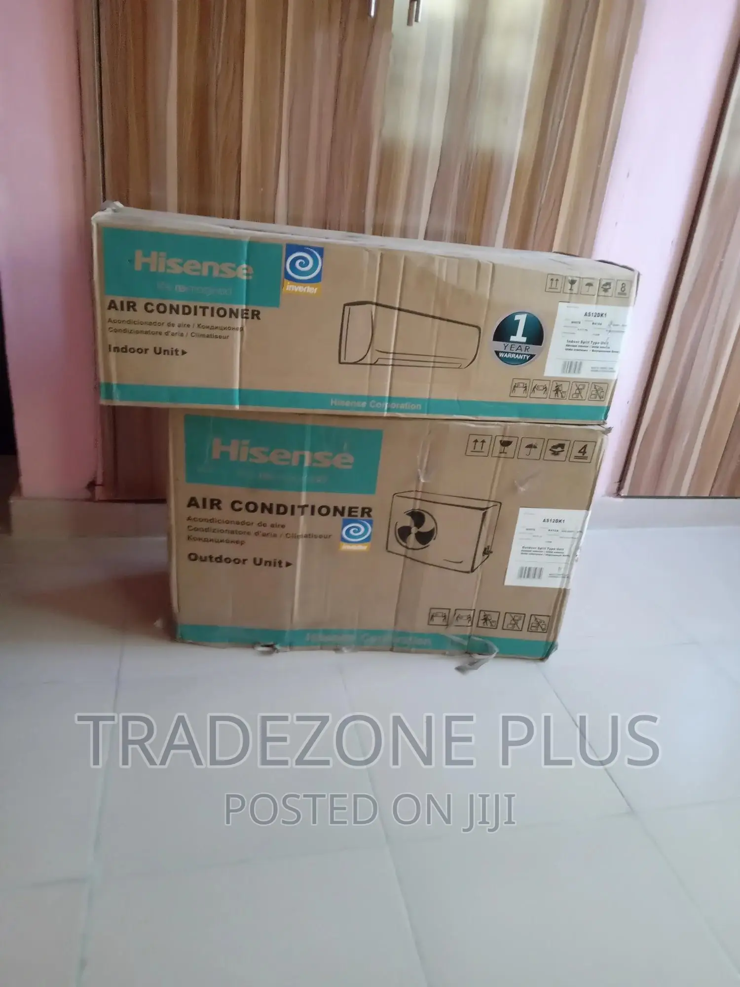 Brand New Hisense 1.5hp Air Conditioner-As12dk1