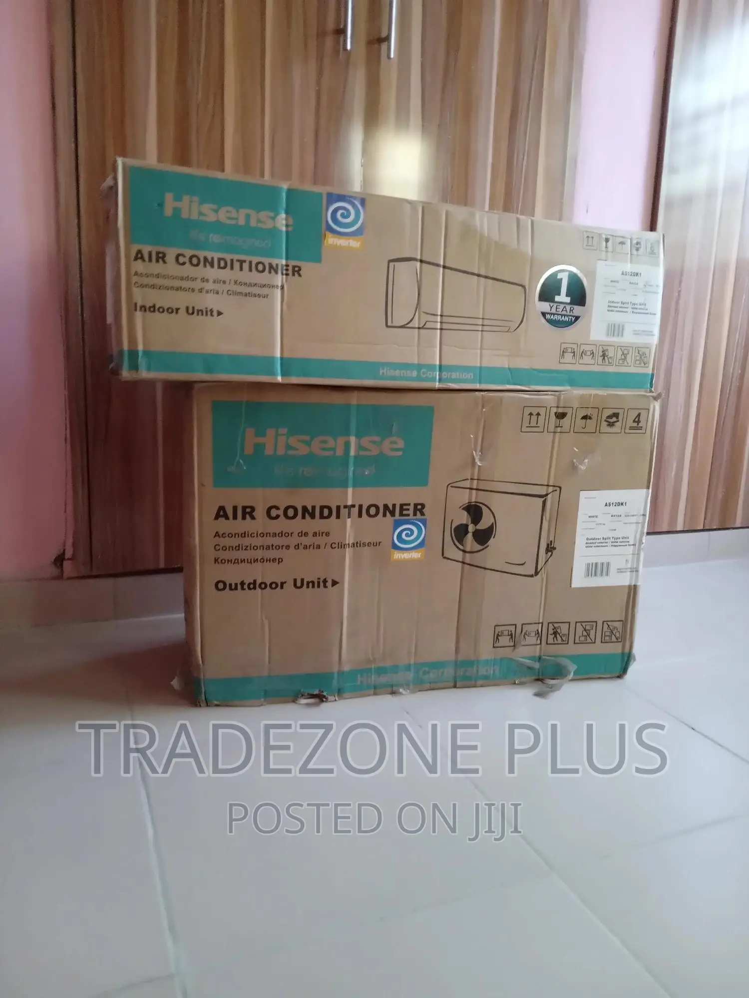 Hisense As12dk1 Hisense Air Conditioner-Inverter (Copper)