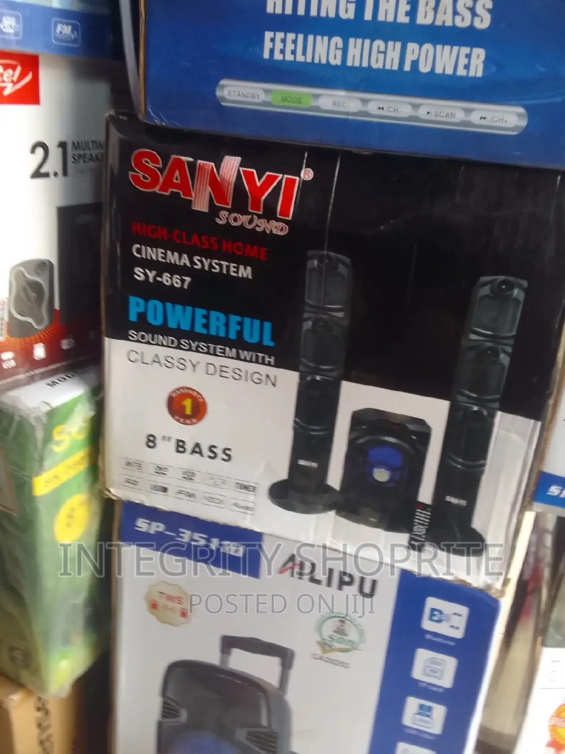Sanyi Home Cinema Power Audio Cinema System – Sy 667