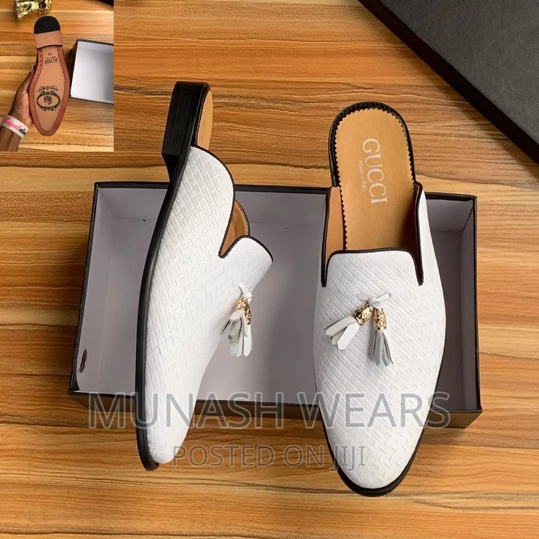 Original Italian Leather Half Shoes for Men