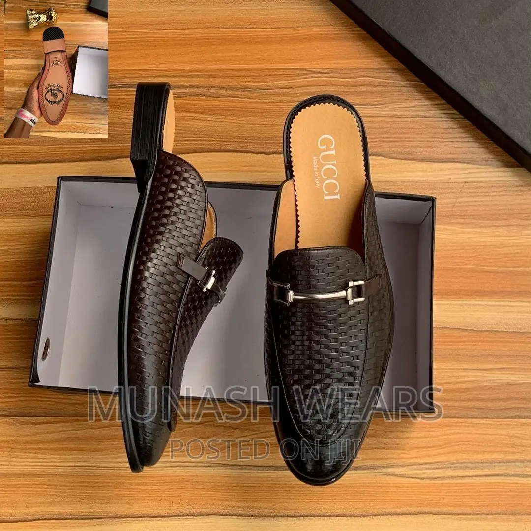 Original Italian Leather Half Shoes for Men