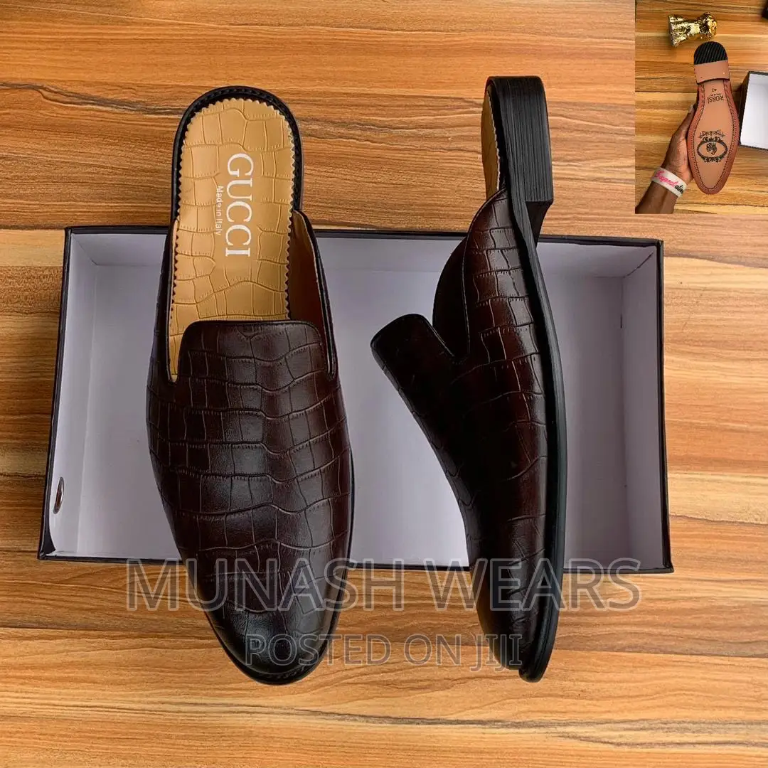 Original Italian Leather Half Shoes for Men