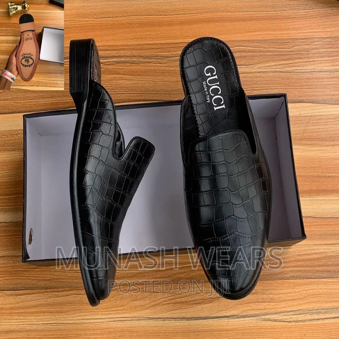 Original Italian Leather Half Shoes for Men
