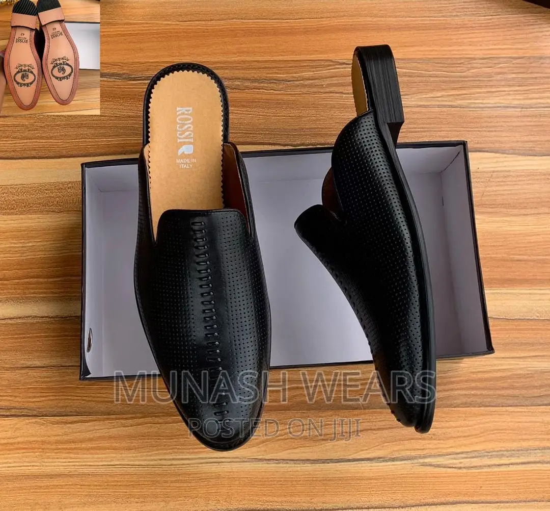 Original Italian Leather Half Shoes for Men