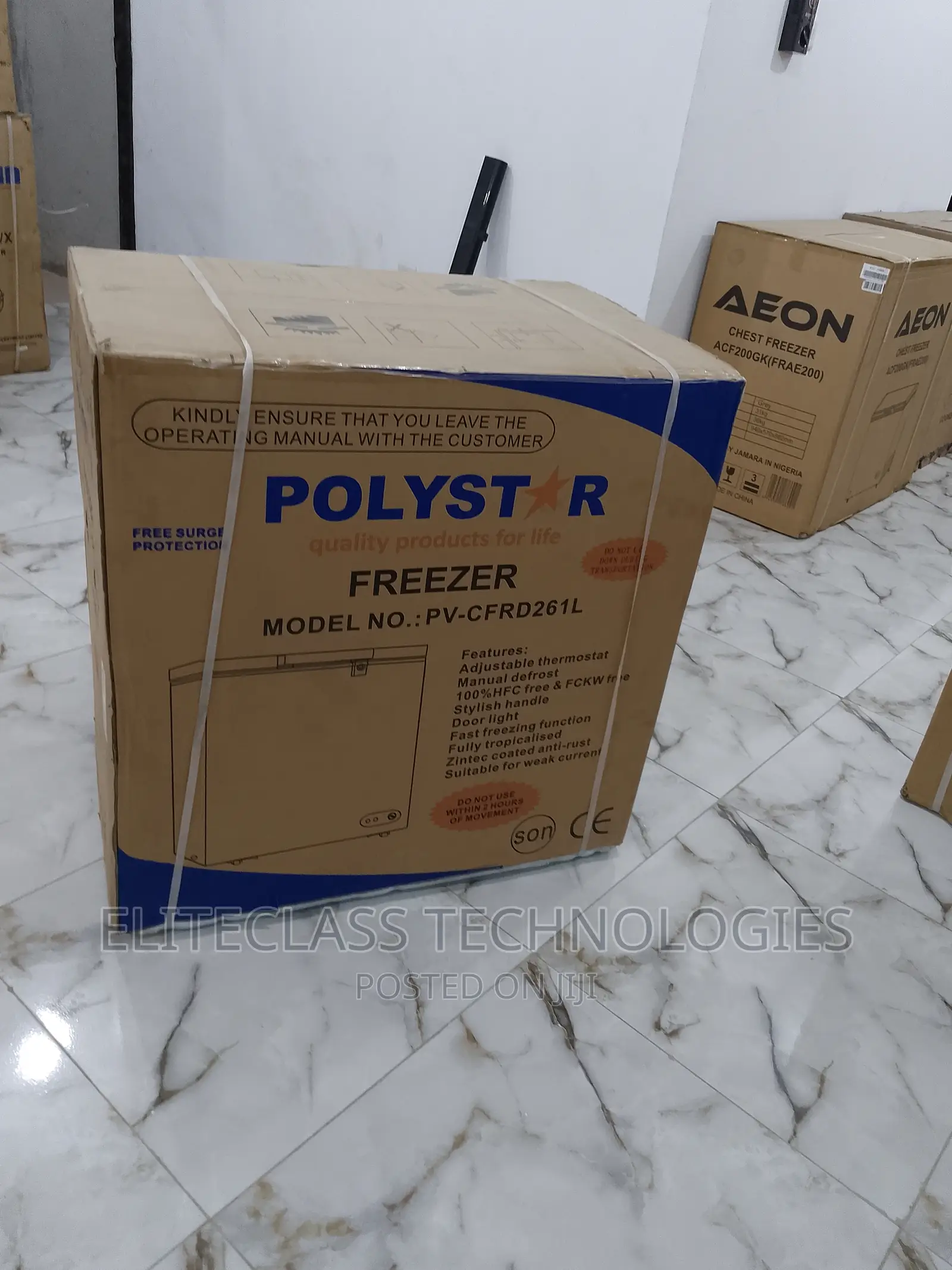 Brand New POLYSTAR 261 Litres CHEST FREEZER PV-CFRD261L