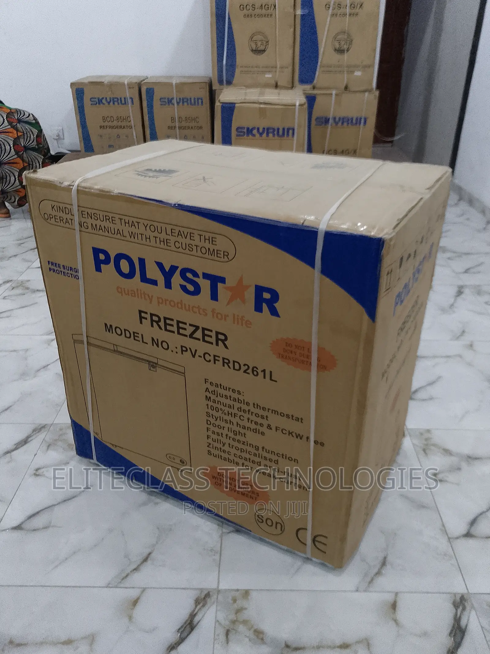 Polystar 261L Fast Freezing Chest Freezer (Pv-Cfrd261l)