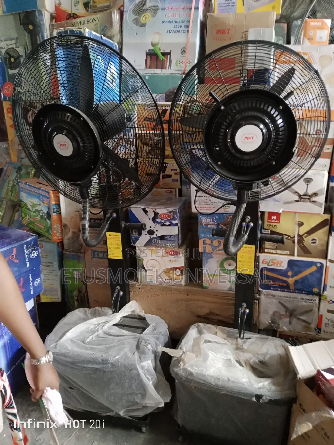 2ways Industrial Midst Water Fan 26inches