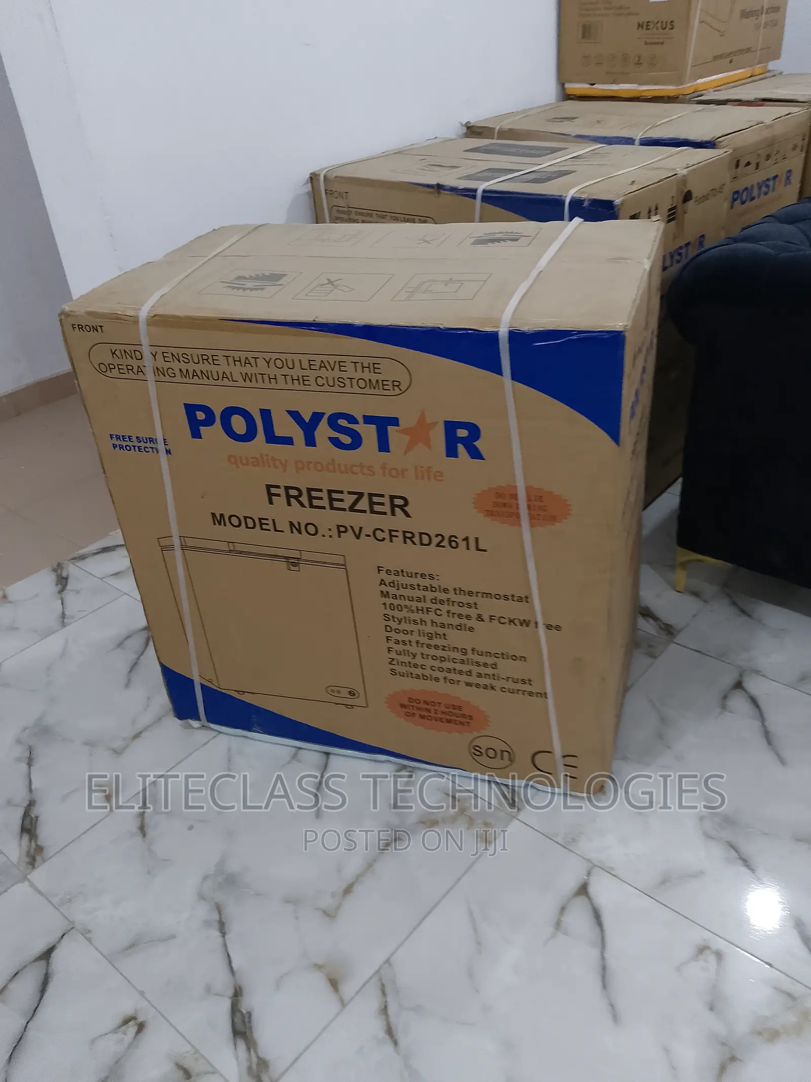 Polystar 261L Frost Free Chest Freezer Pv-Cfrd261l