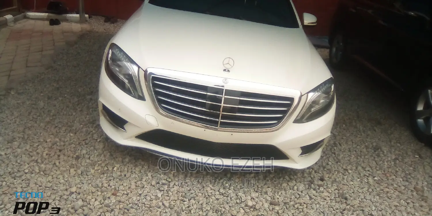 Mercedes-Benz S-Class S 500 4MATIC L (V222) 2014 White