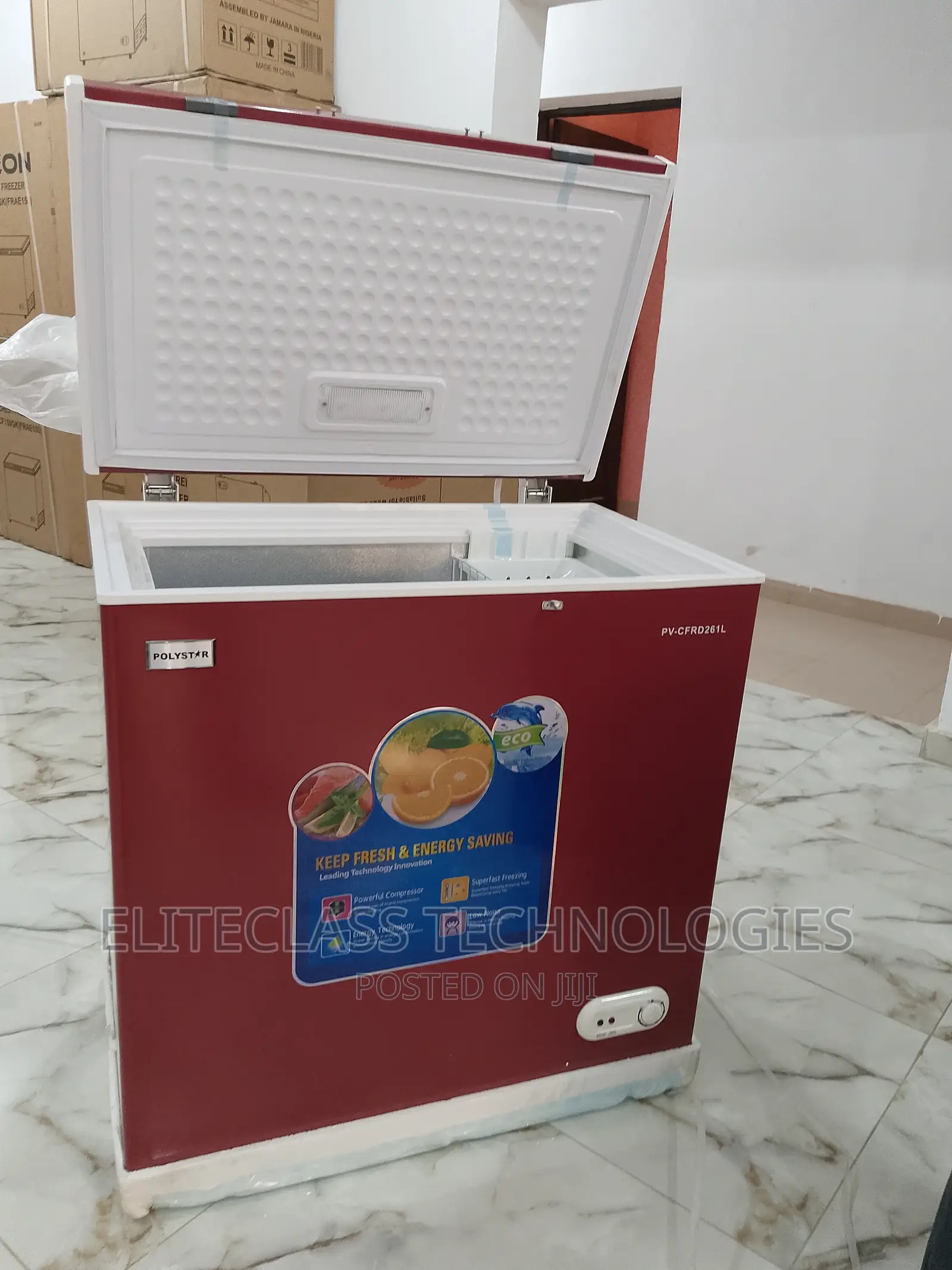 Polystar Pv-Cfrd261l Chest Freezer 261 Litres