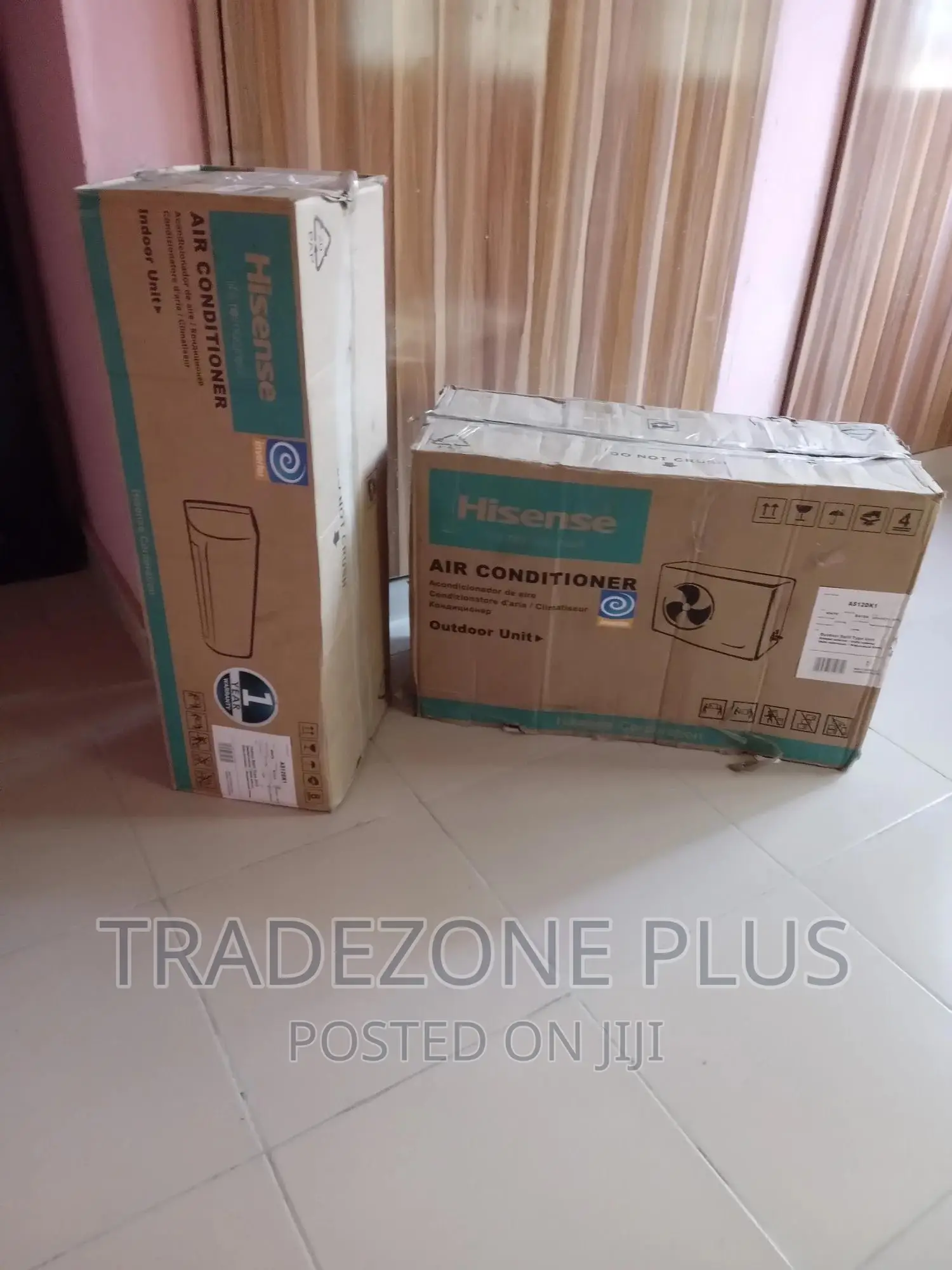 New in As12dk1 Hisense Inverter AC With Warranty-1.5hp