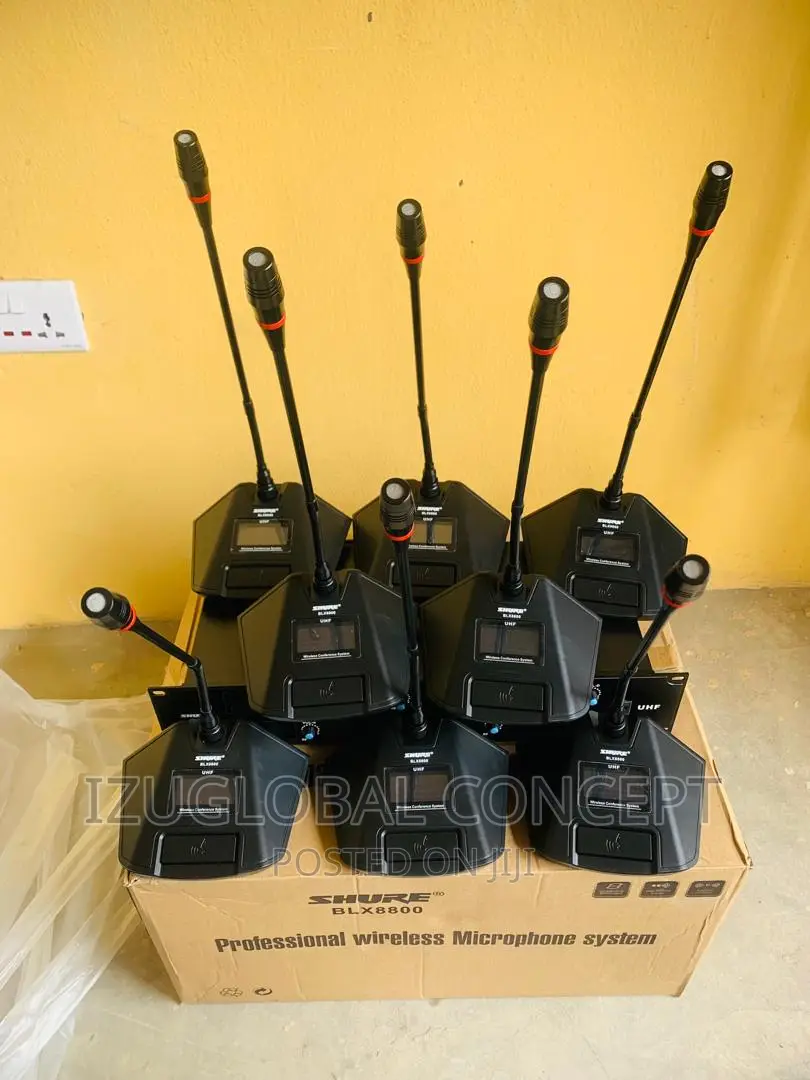 Shure 8in1 Conference Wireless Microphone BLX8800