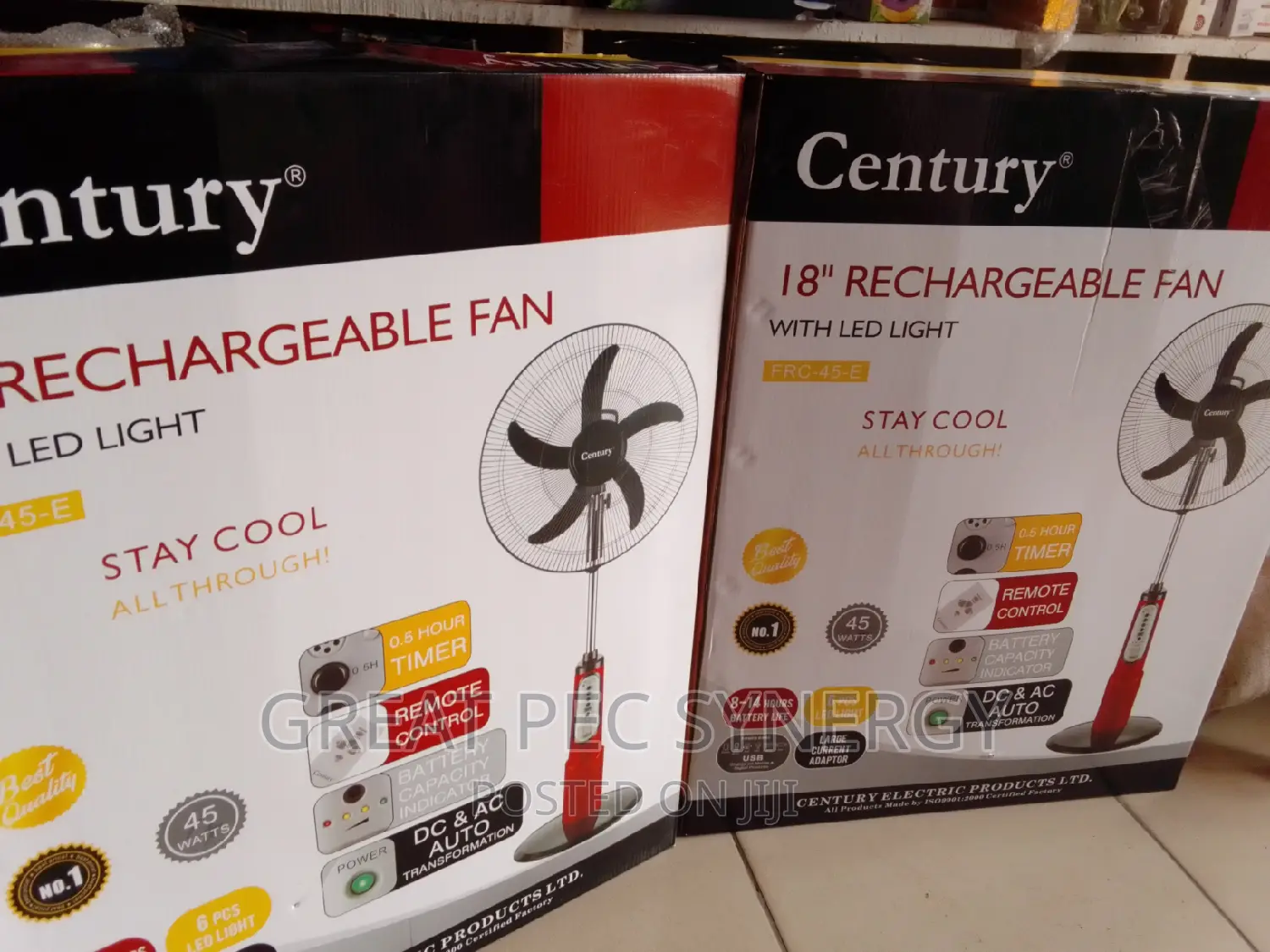 18 Inches Century Fan