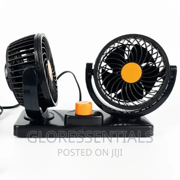 Double Headed Oscillating Car Fan