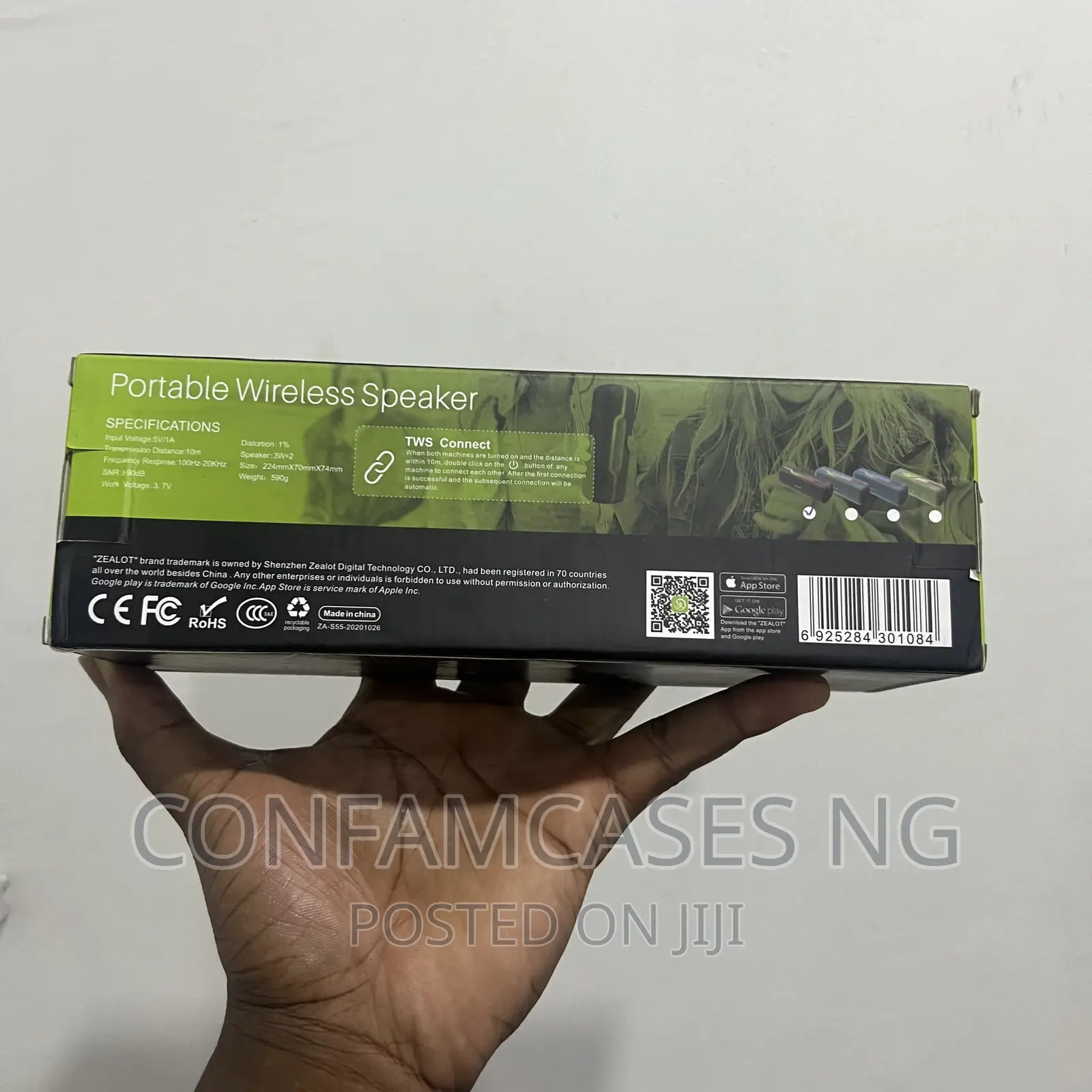 Zealot S55 Portable Wireless Bluetooth Speaker