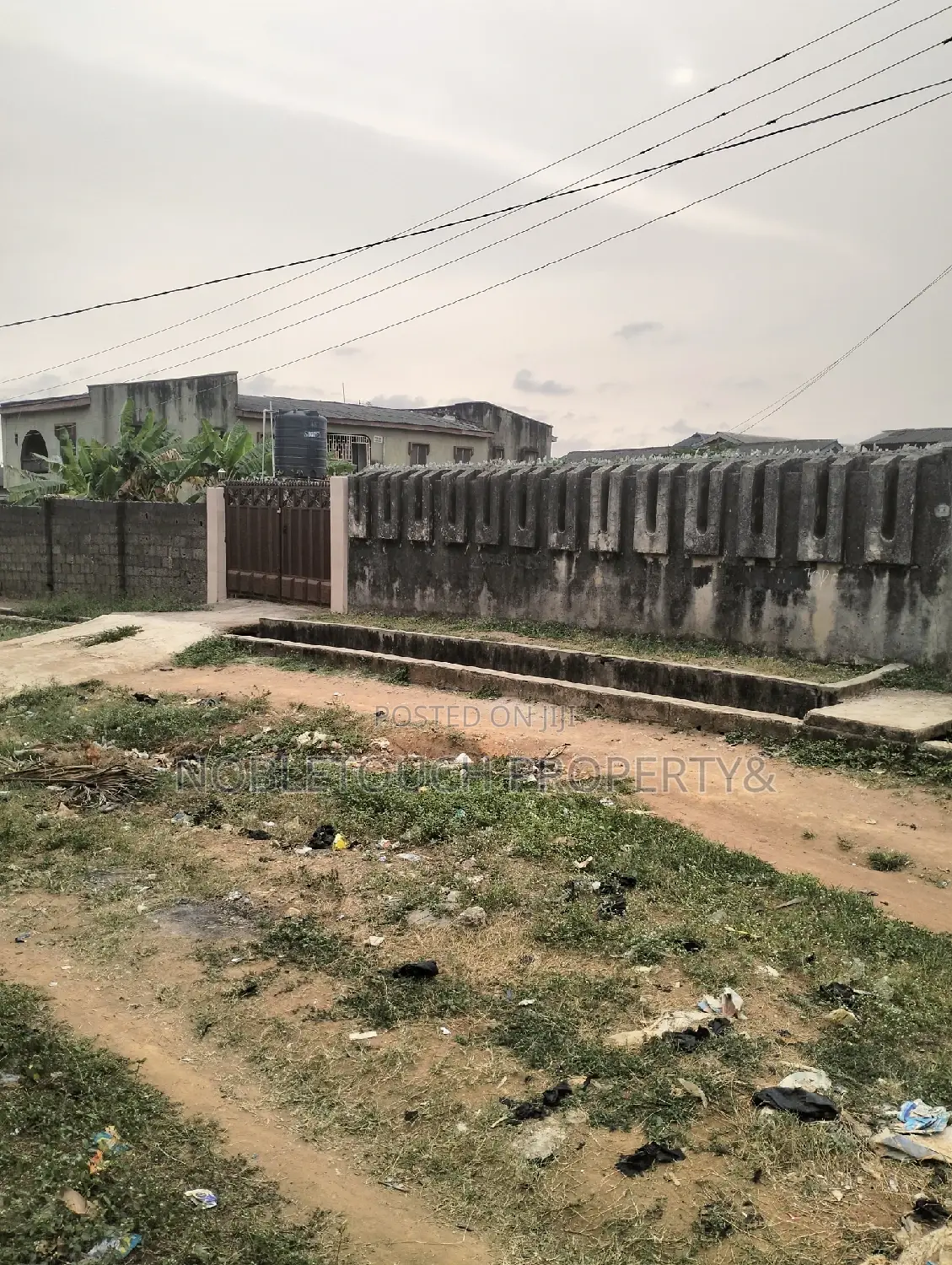 Empty Space/Land Along Oladun Road by Lasu Rd