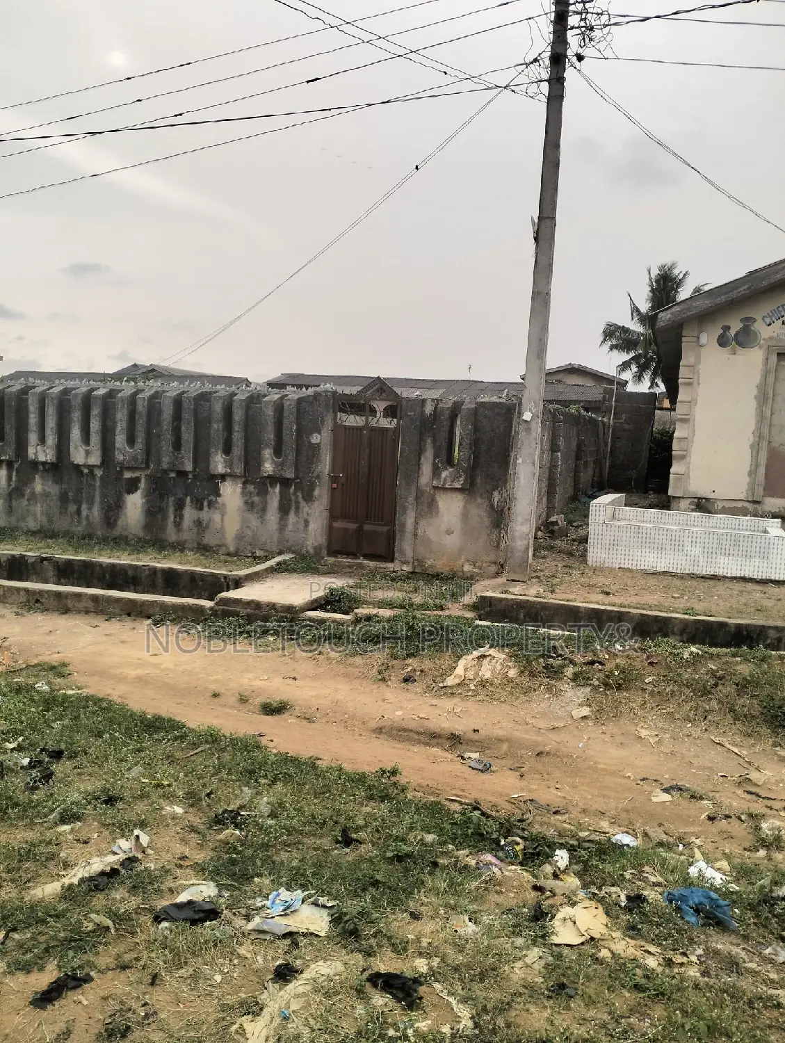Empty Space/Land Along Oladun Road by Lasu Rd