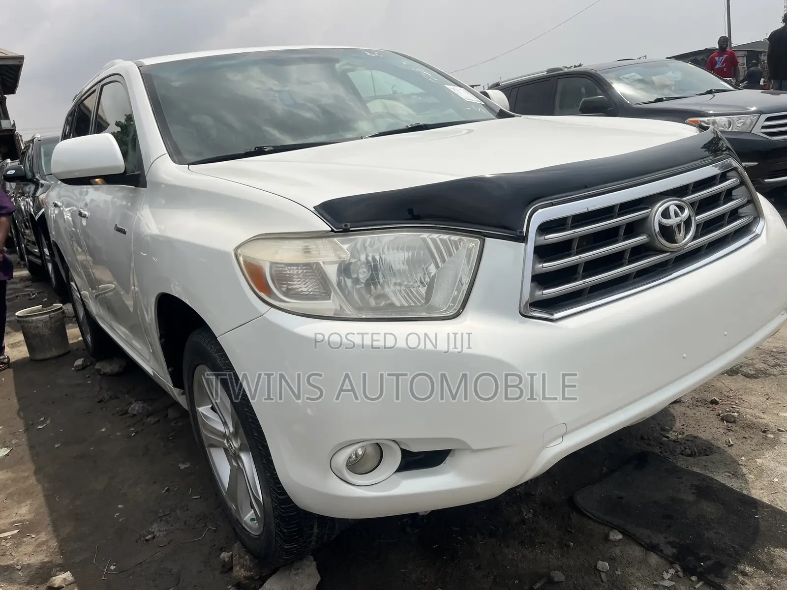 Toyota Highlander Limited 4x4 2009 White