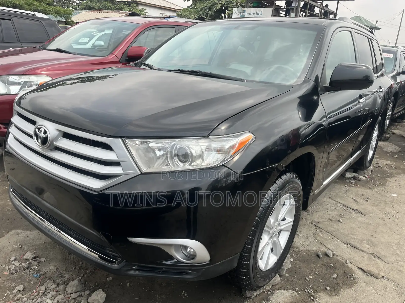 Toyota Highlander Limited 3.5l 4WD 2013 Black