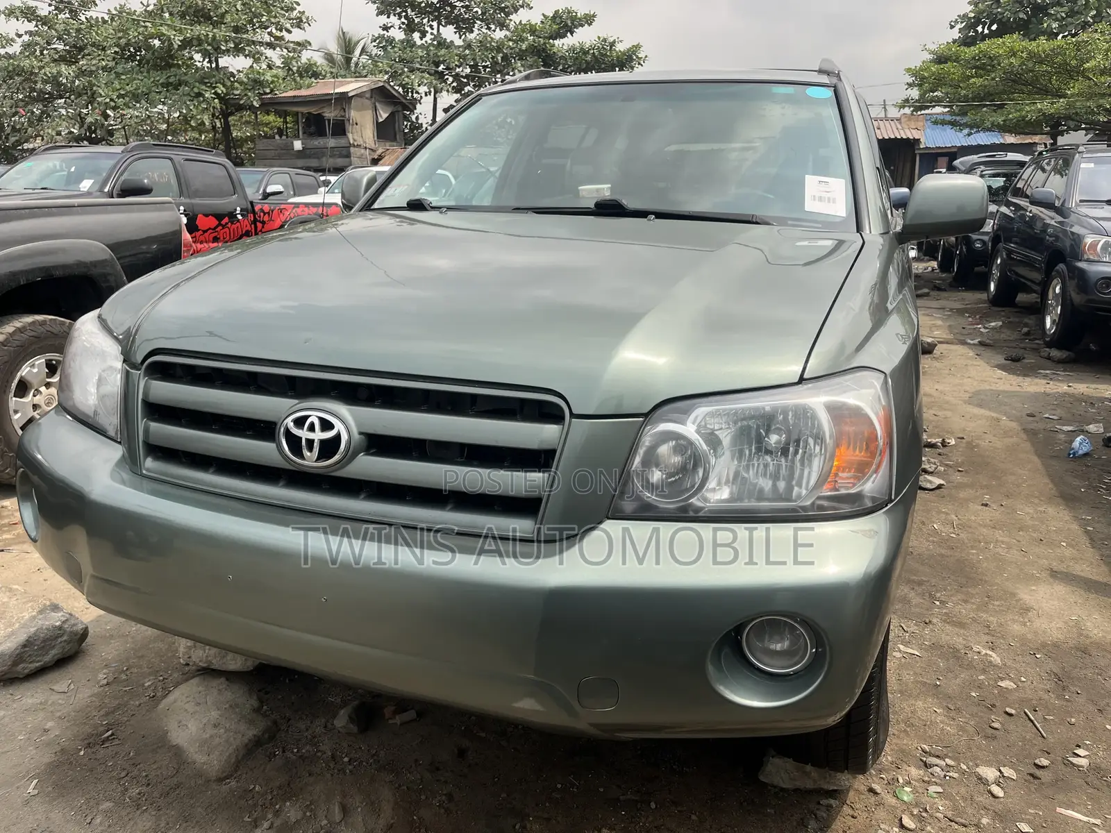 Toyota Highlander Limited V6 2006 Green