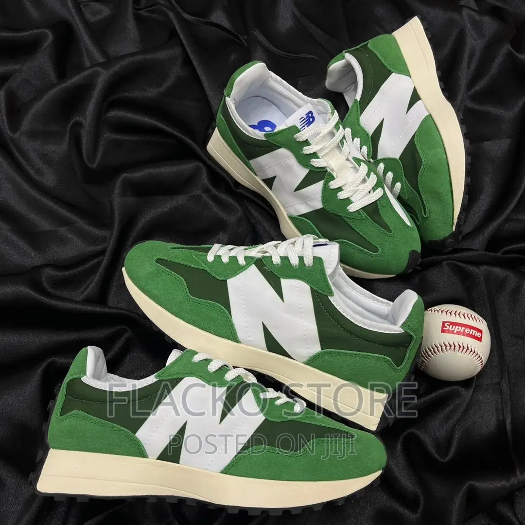Original New Balance 327 Varsity Green Sneakers