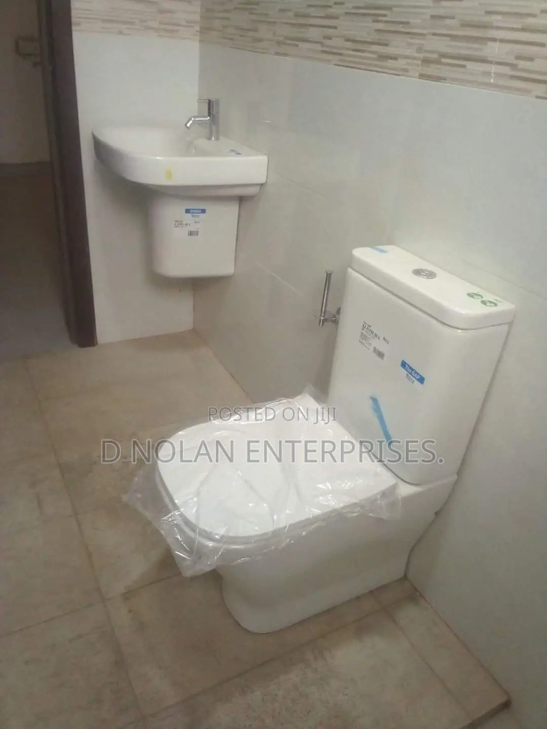 Water Closet and Basin
