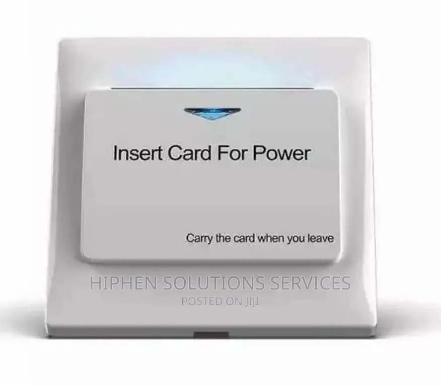 Energy Saver Switch For Hotel Room