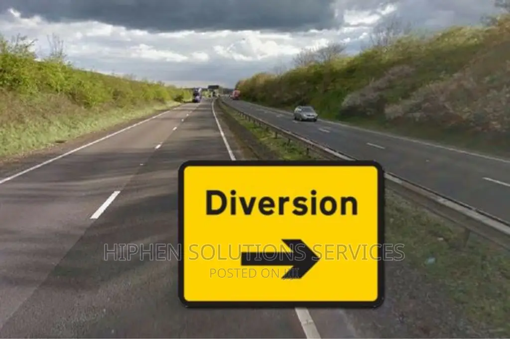 Traffic Signs - Diversion Right Arrow