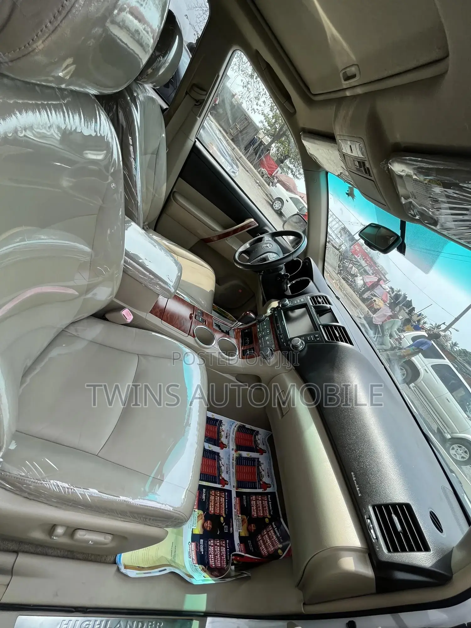 Toyota Highlander Limited 4x4 2009 White