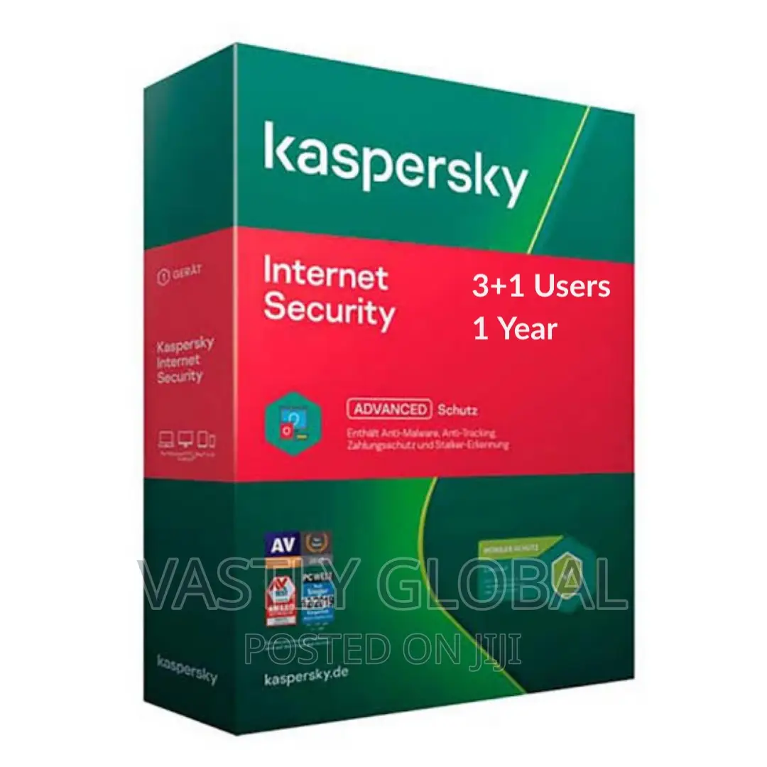 Kaspersky Internet Security 3 + 1 User - 1 Year
